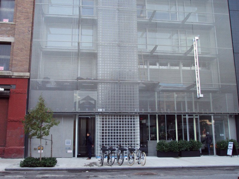 Facade cladding in New York