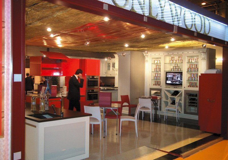 Stand at exhibition