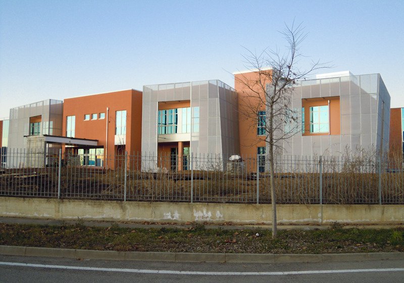Facade cladding in Turin