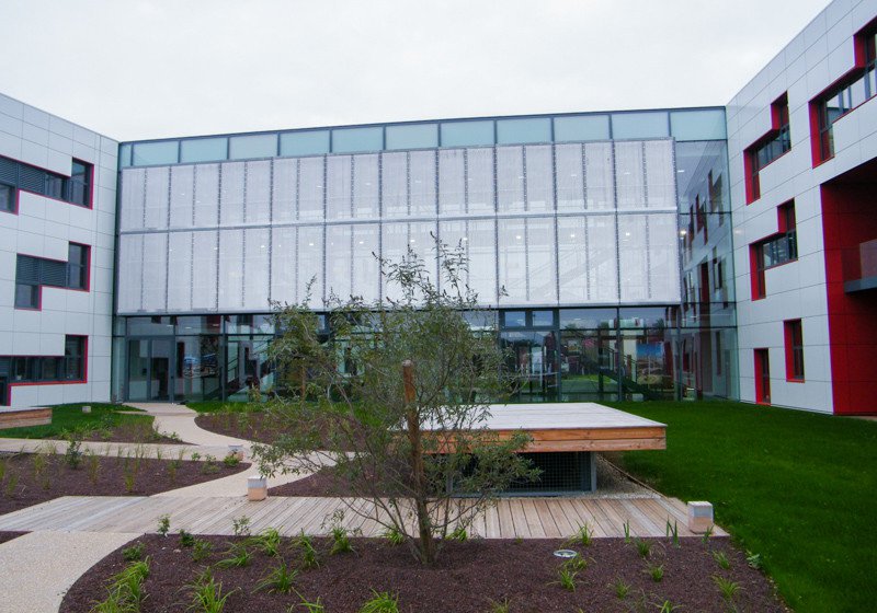 Ventilated facade cladding for new company headquarters