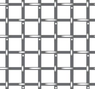 The square weave wire mesh is also called plain weave and is the most commonly used weave.