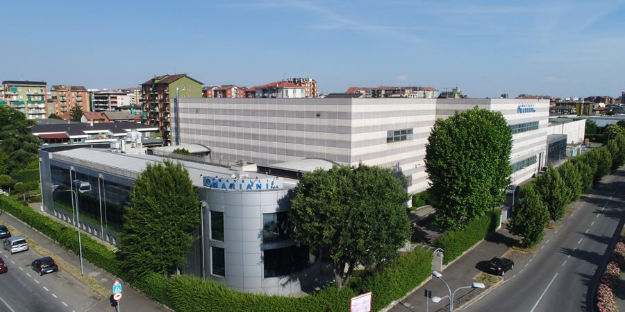 Fratelli Mariani company in Cormano outside Fratelli Mariani company in Cormano outside