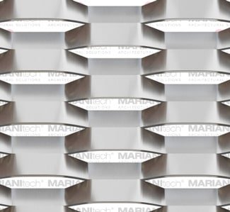 Suitable for multiple uses, including façade cladding, fences, balconies and railings.
