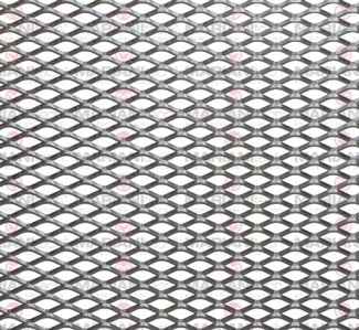 A rounded and sinuous mesh that arises from the search for balance between empty and full space. Suitable for any type of coating thanks to the large number and small size of the openings.