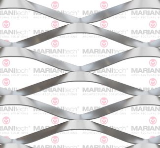 Its large, easy to work mesh defines the volumes without weighing them down, the overall effect is almost evanescent, while guaranteeing the correct balance between transparency and light. A more narrow version of the original Manhattan.