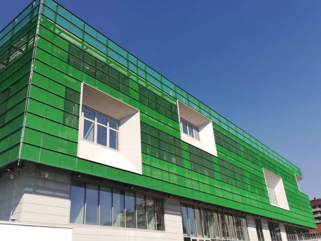 University of Turin facade cladding